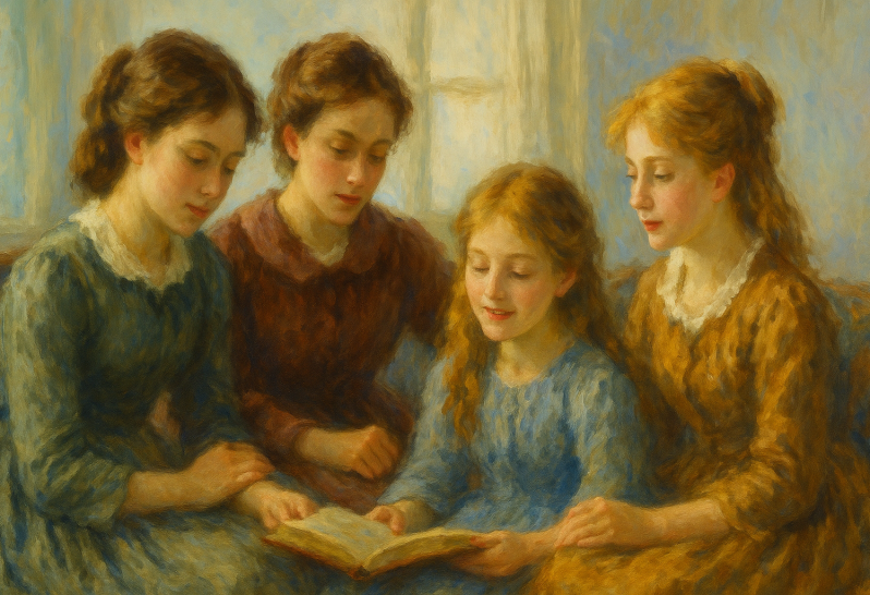 در خانه‌ای گرم اما فقیر در میانه جنگ داخلی آمریکا، چهار خواهر با رویاهای متفاوت در مسیر رشد قدم برمی‌دارند. زنان کوچک بیش از آن‌که داستانی خانوادگی باشد، آیینه‌ای‌ست از بلوغ، عشق، امید و جدال با محدودیت‌های زن‌بودن در قرن نوزدهم. لوئیزا می آلکوت، با نگاهی صادقانه، جهانی کوچک خلق کرده که سادگی آن، راوی عمیق‌ترین دغدغه‌های انسانی‌ست. - گاه هنر